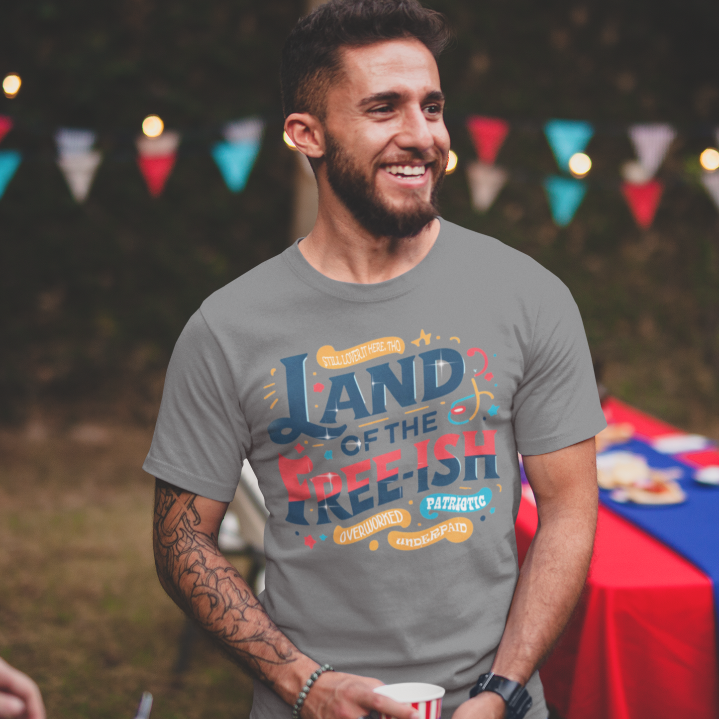 A Comedic Take on Freedom | Heavy Cotton Tee